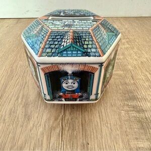 Vintage Wedgwood Thomas The Tank Engine & Friends Hexagonal Money Box Coin Bank